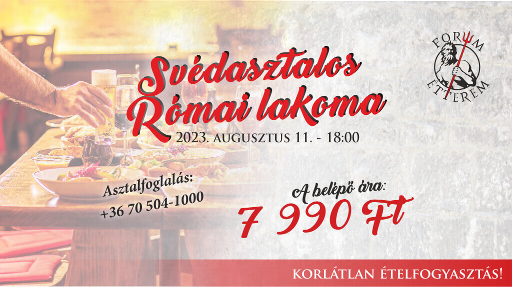 Svédasztalos Római lakoma