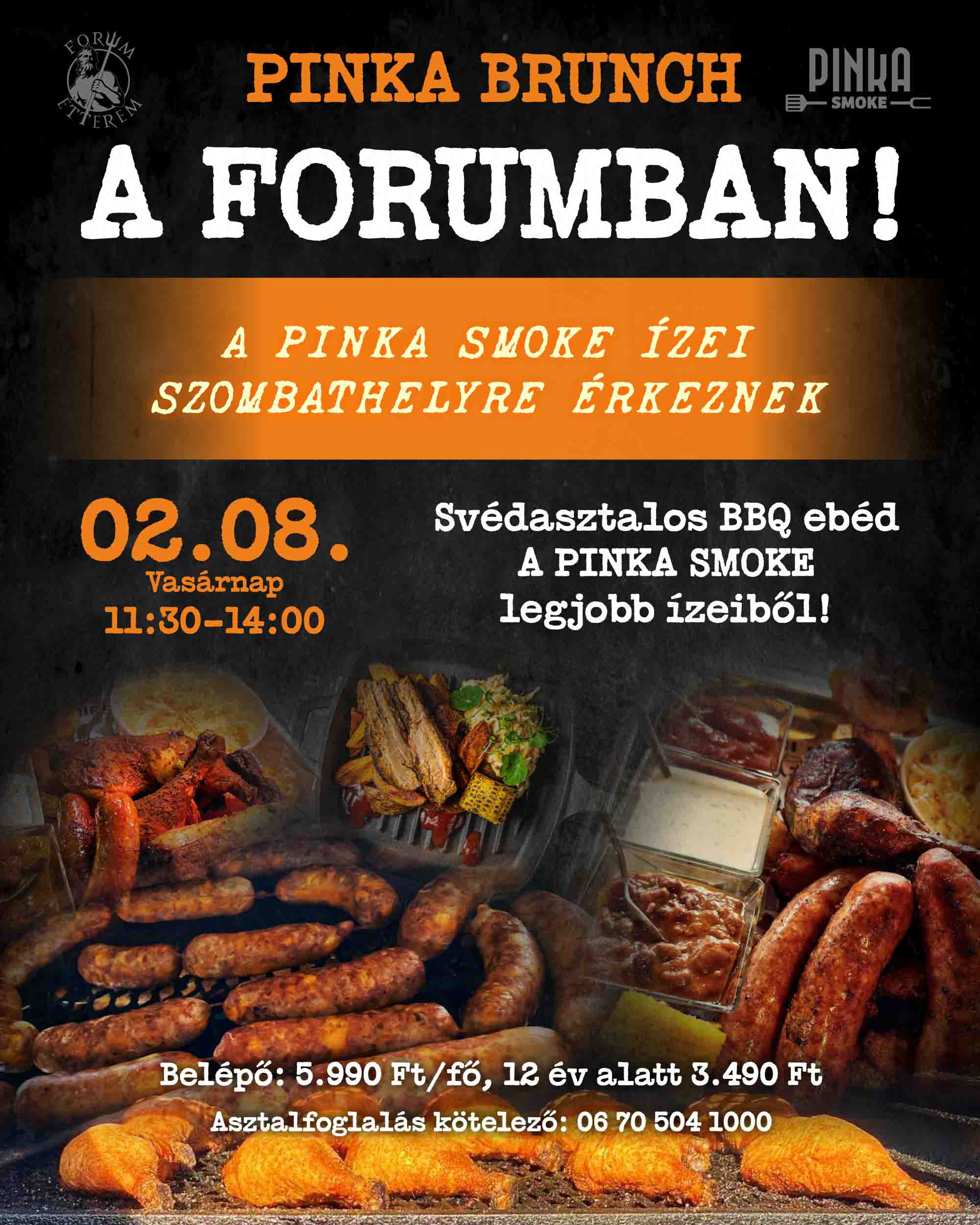 Pinka Brunch a Forumban Valentin napi ajánlatunk | Forum