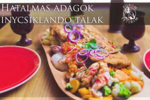 Fórum étterem hatalmas adaggal várja