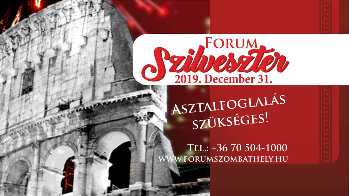 Szilveszter a Forumban – 2019